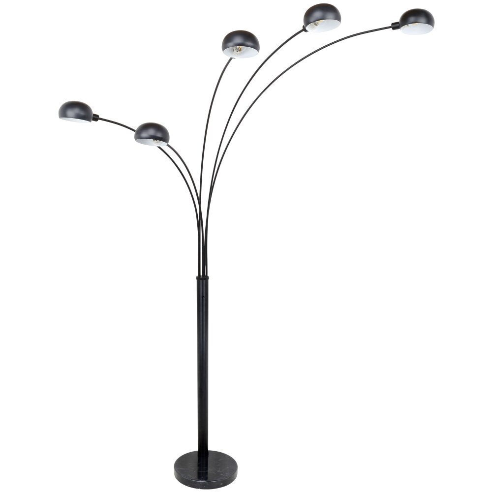 Globo SEYMOUR Stehleuchte Schwarz, 5-flammig main product photo