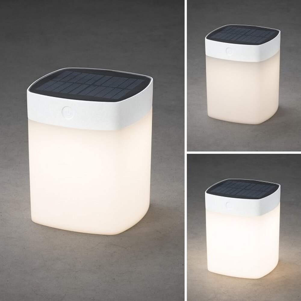 Konstsmide Assisi Solarleuchte LED Weiß, 1-flammig main product photo