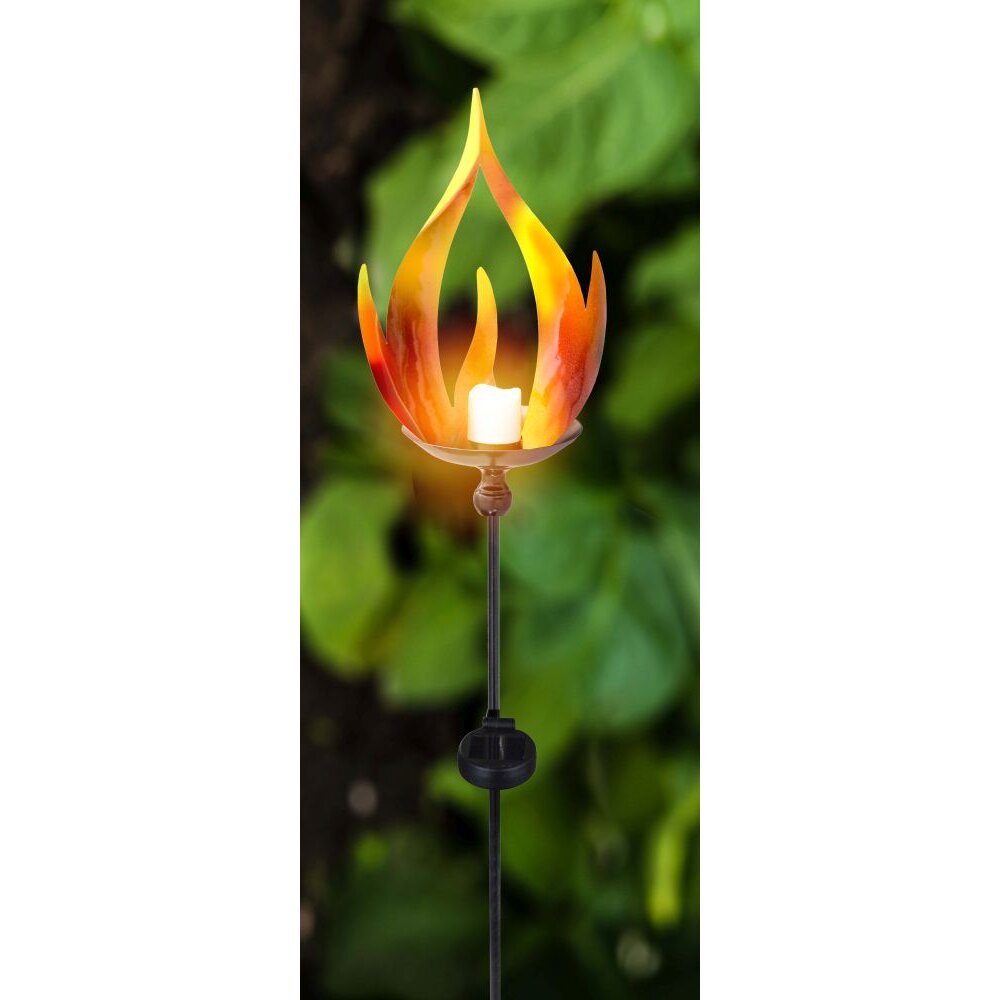 Globo LAVA Solarleuchte LED Schwarz, 10-flammig main product photo