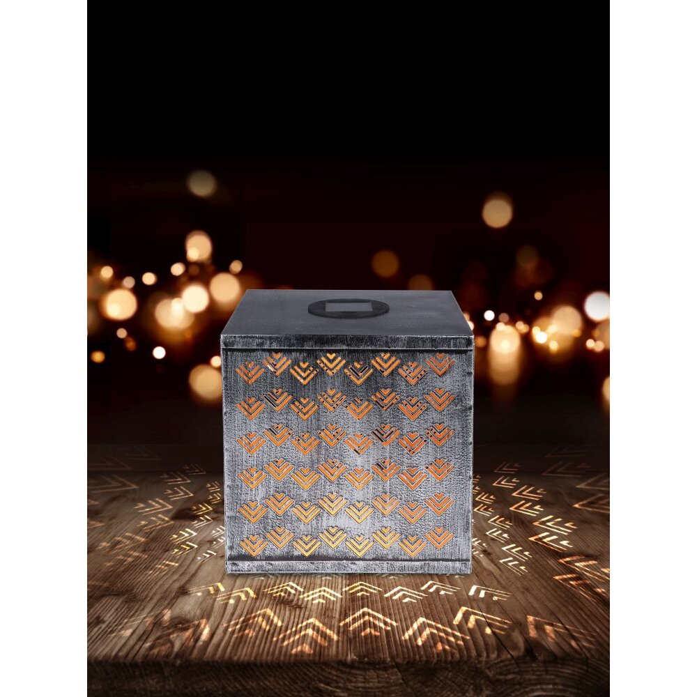 Globo REX Solarleuchte LED Silber, 1-flammig main product photo