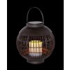 Globo DON Solarleuchte LED Schwarz, 1-flammig