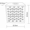 Globo REX Solarleuchte LED Rostfarben, 1-flammig