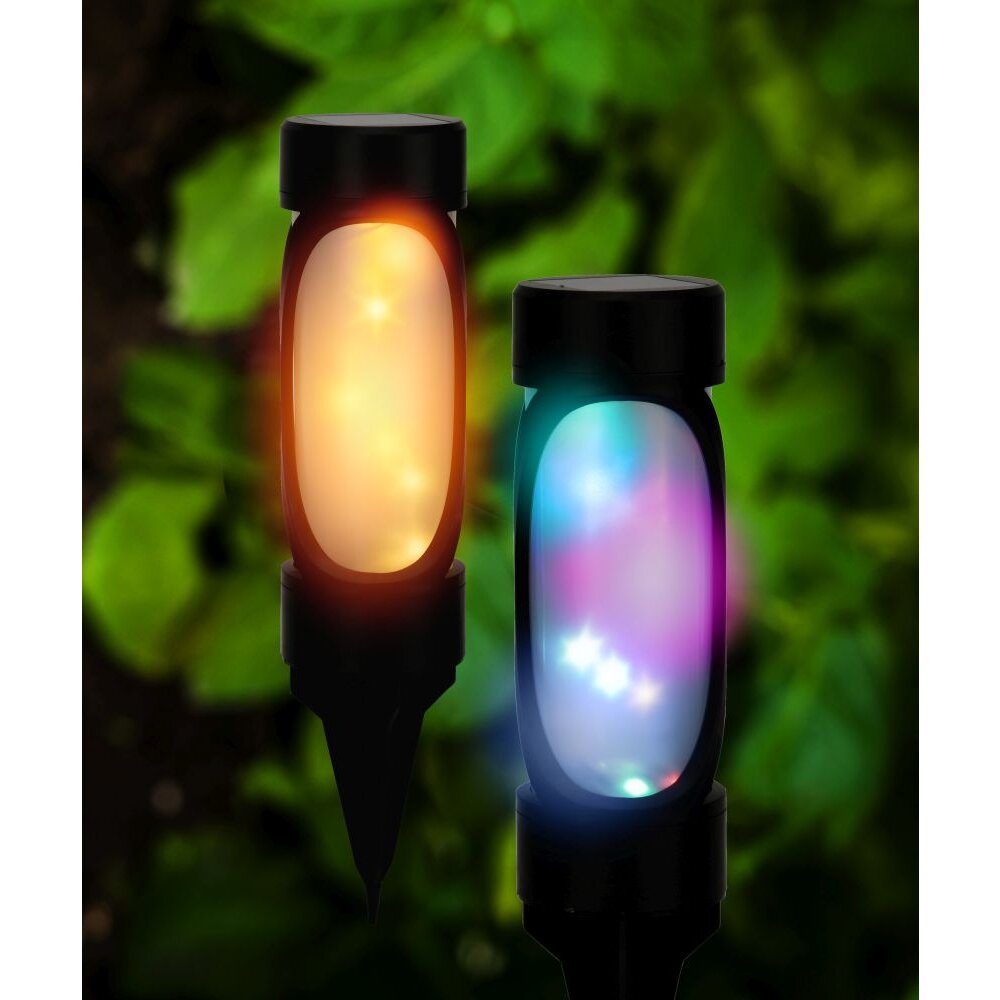 Globo FRITT 16er Set Solarleuchte LED Schwarz, 1-flammig, Farbwechsler main product photo