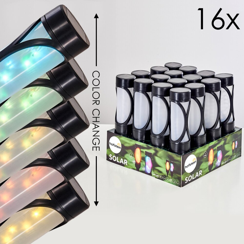 Lakeland Solarleuchte 16er-Set LED Schwarz, 1-flammig main product photo