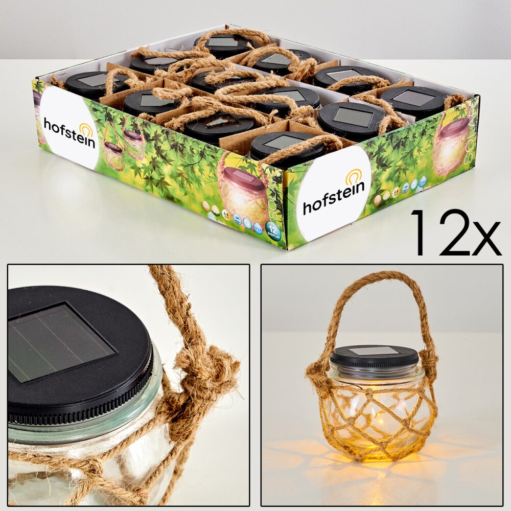 Maastricht Solarleuchte 12er-Set LED Schwarz, 1-flammig main product photo
