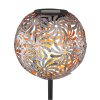 Globo SOLAR Solarleuchte LED Silber, 1-flammig