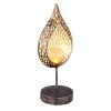 Globo SOLAR Solarleuchte LED Antik, Gold, 1-flammig