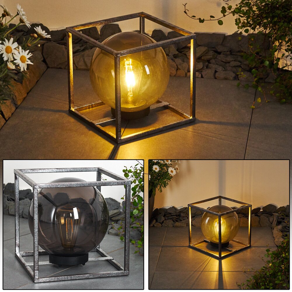 Albuquerque Solarleuchte LED Silber, 1-flammig main product photo