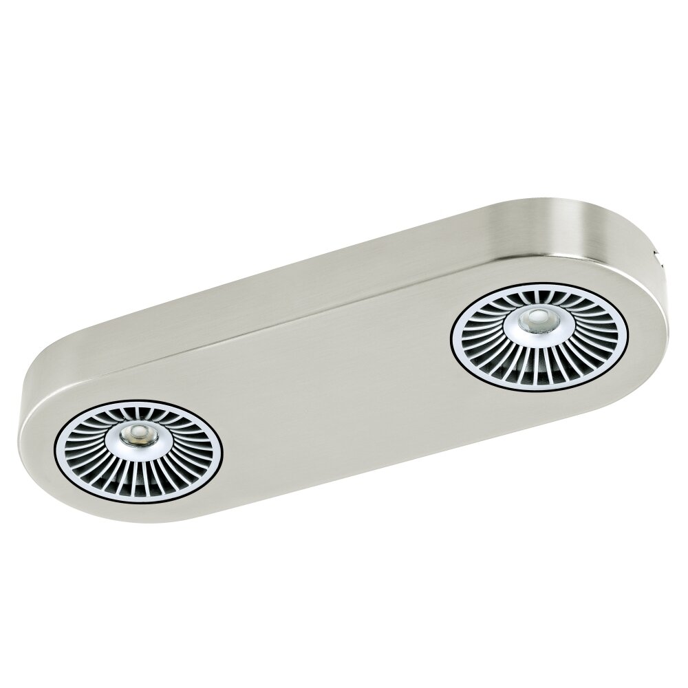 Eglo Montale Deckenleuchte LED Nickel-Matt, 2-flammig main product photo