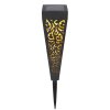 Globo SOLAR 3er Set Solarleuchte LED Schwarz, 1-flammig