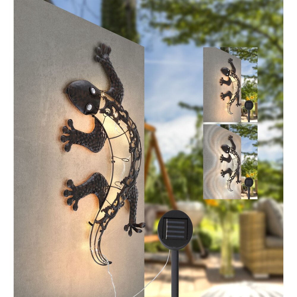 Globo Sun Solarleuchte LED Bronze, 25-flammig main product photo