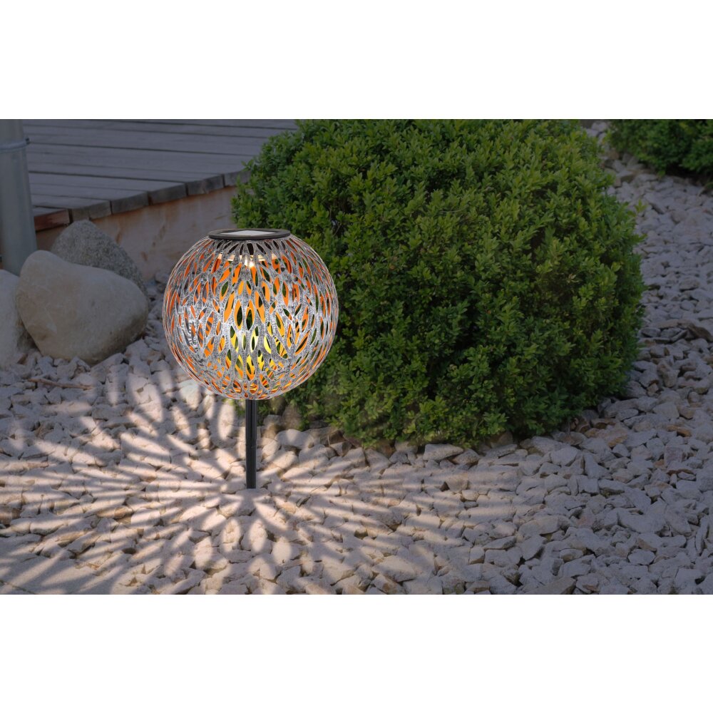 Globo Sun Solarleuchte LED Silber, 1-flammig main product photo