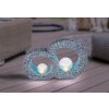 Globo Sun Solarleuchte LED Grau, 2-flammig