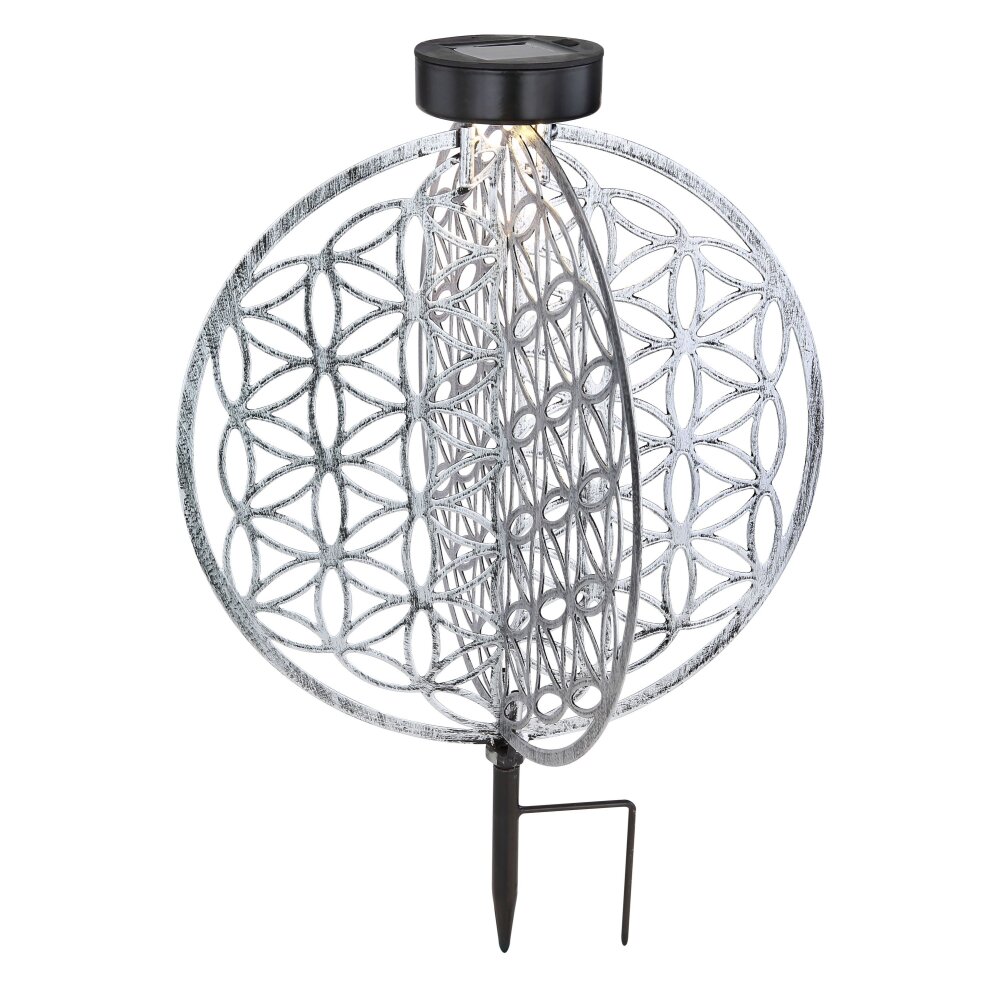Globo Sun Solarleuchte LED Silber, 1-flammig main product photo