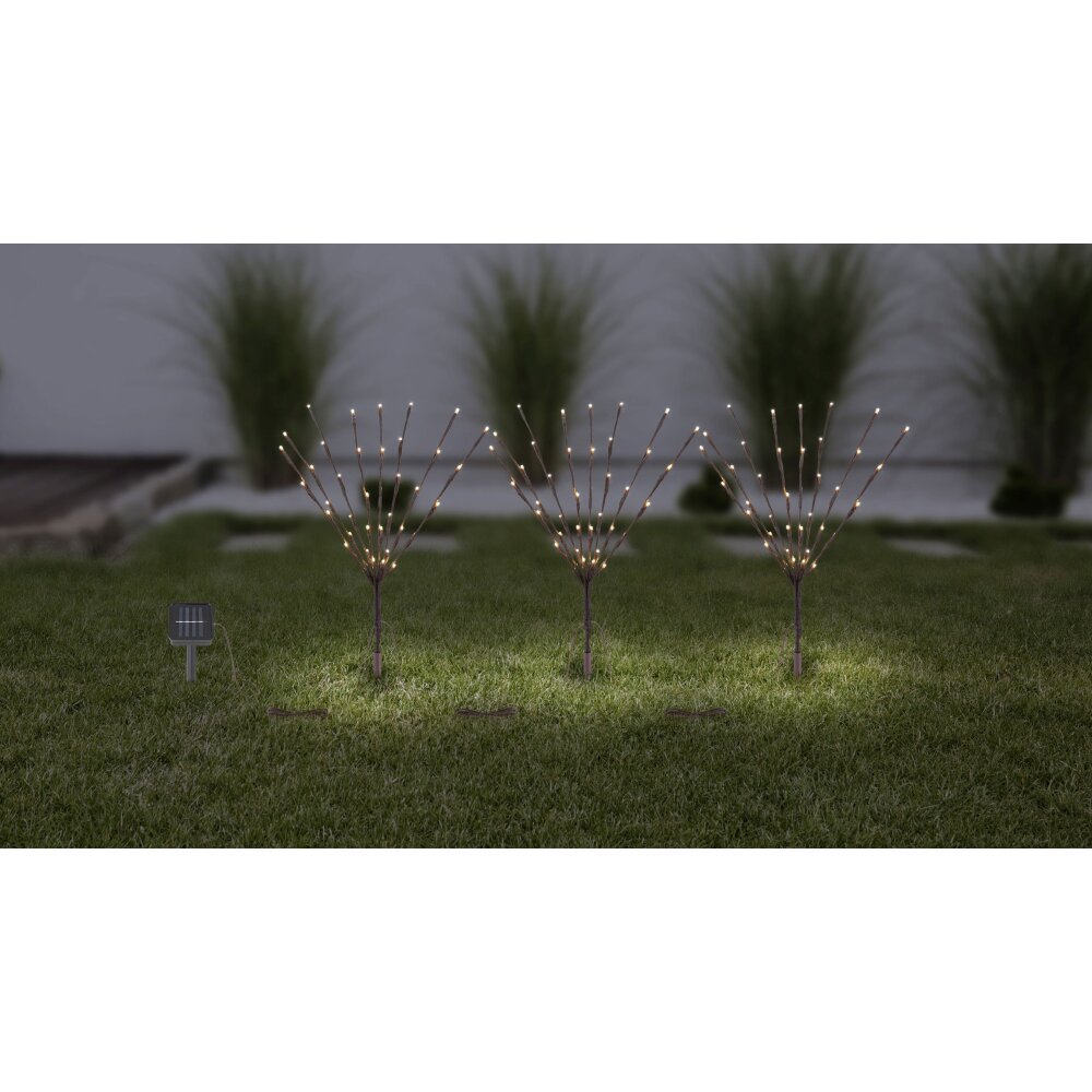Globo Sun Solarleuchte LED Braun, 120-flammig main product photo