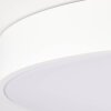 Brilliant Slimline Deckenleuchte LED Weiß, 1-flammig, Fernbedienung
