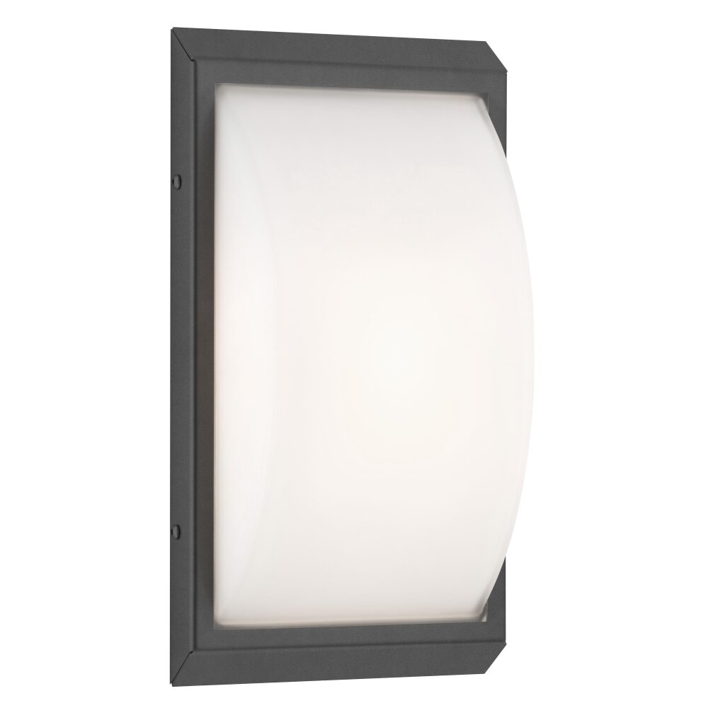 LCD 053LEDSEN Außenwandleuchte Schwarz, 1-flammig, Bewegungsmelder main product photo