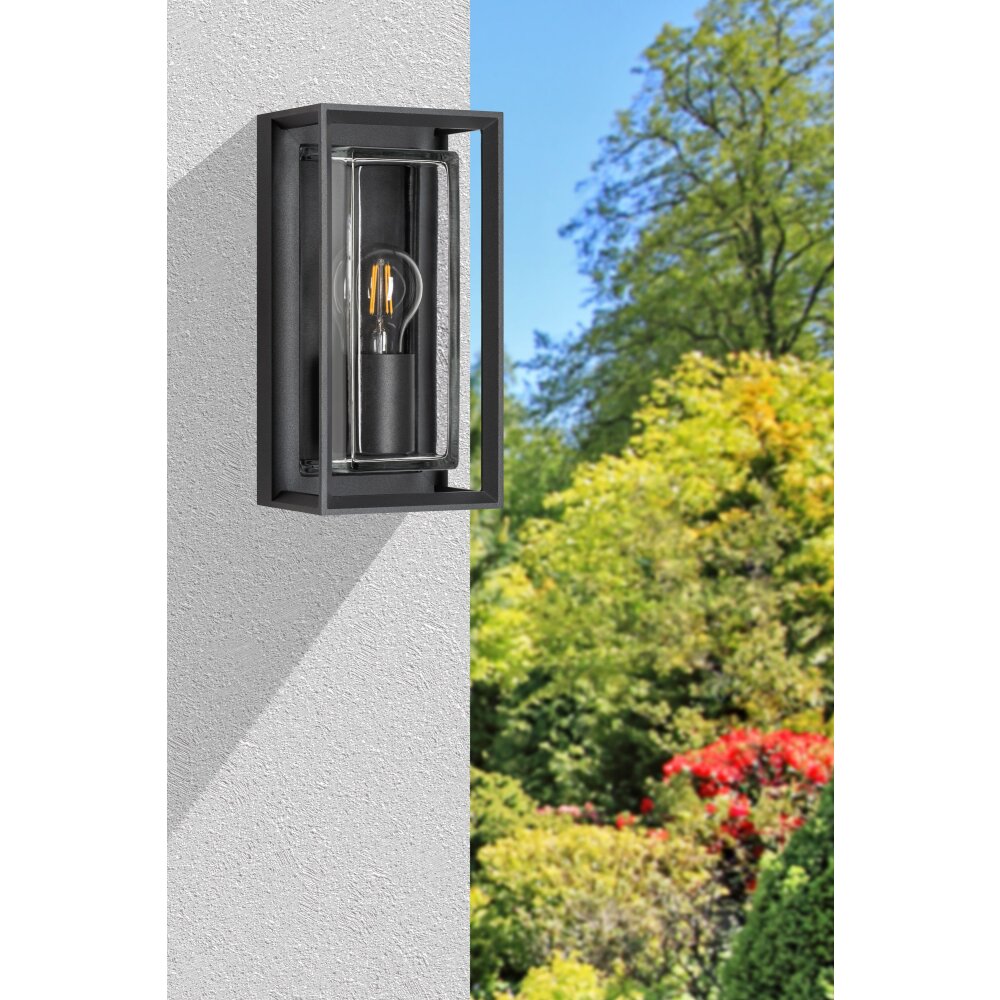 LCD 5070 Außenwandleuchte Schwarz, 1-flammig main product photo