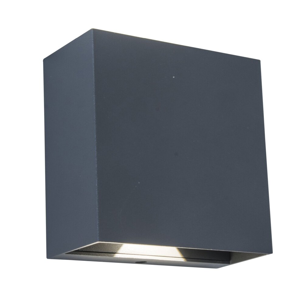 Lutec Gemini Beams Außenwandleuchte LED Anthrazit, 2-flammig main product photo