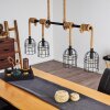 Ayocote Pendelleuchte Braun, Schwarz, 4-flammig Ayocote Pendelleuchte Braun, Schwarz, 4-flammig