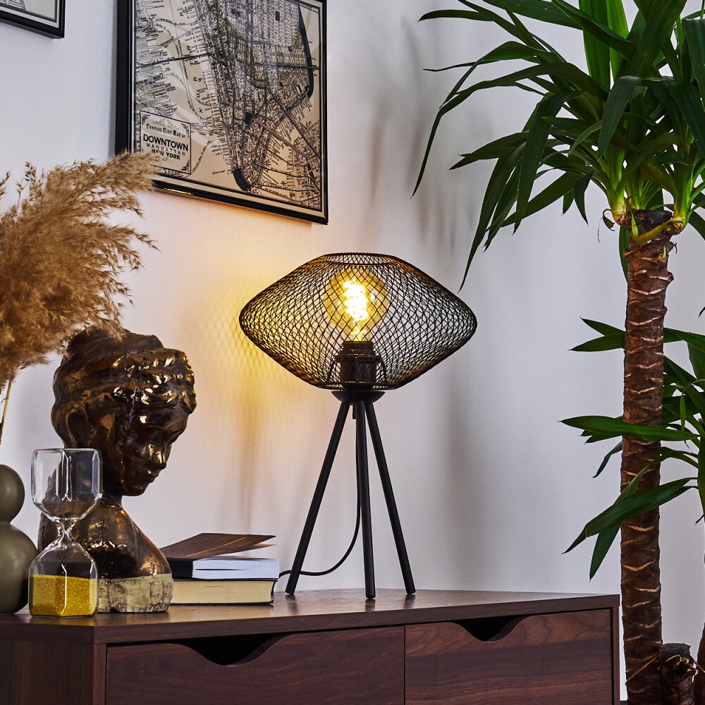 Moholm Tischleuchte Schwarz, 1-flammig main product photo