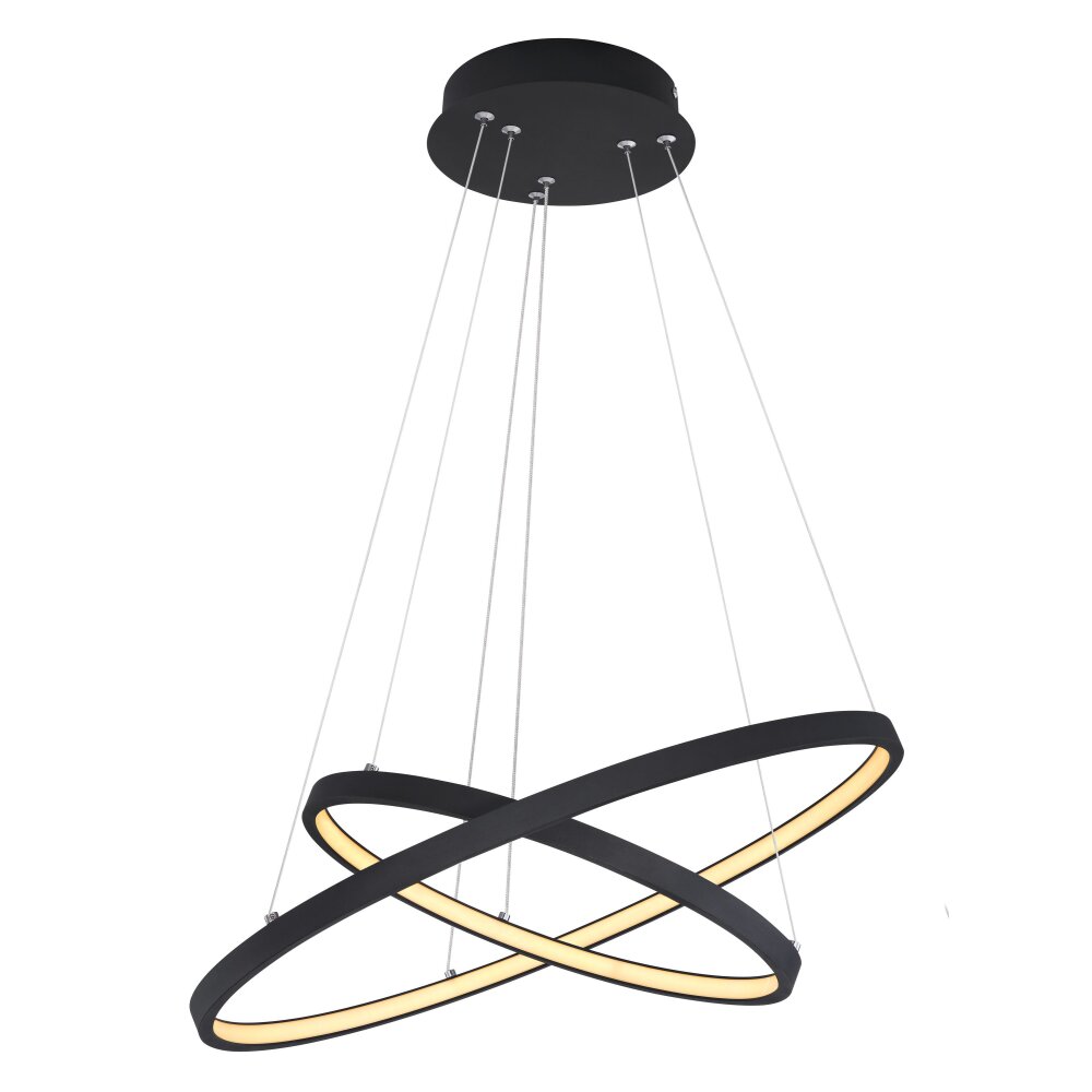 Globo RALPH Hängeleuchte LED Schwarz, 1-flammig main product photo