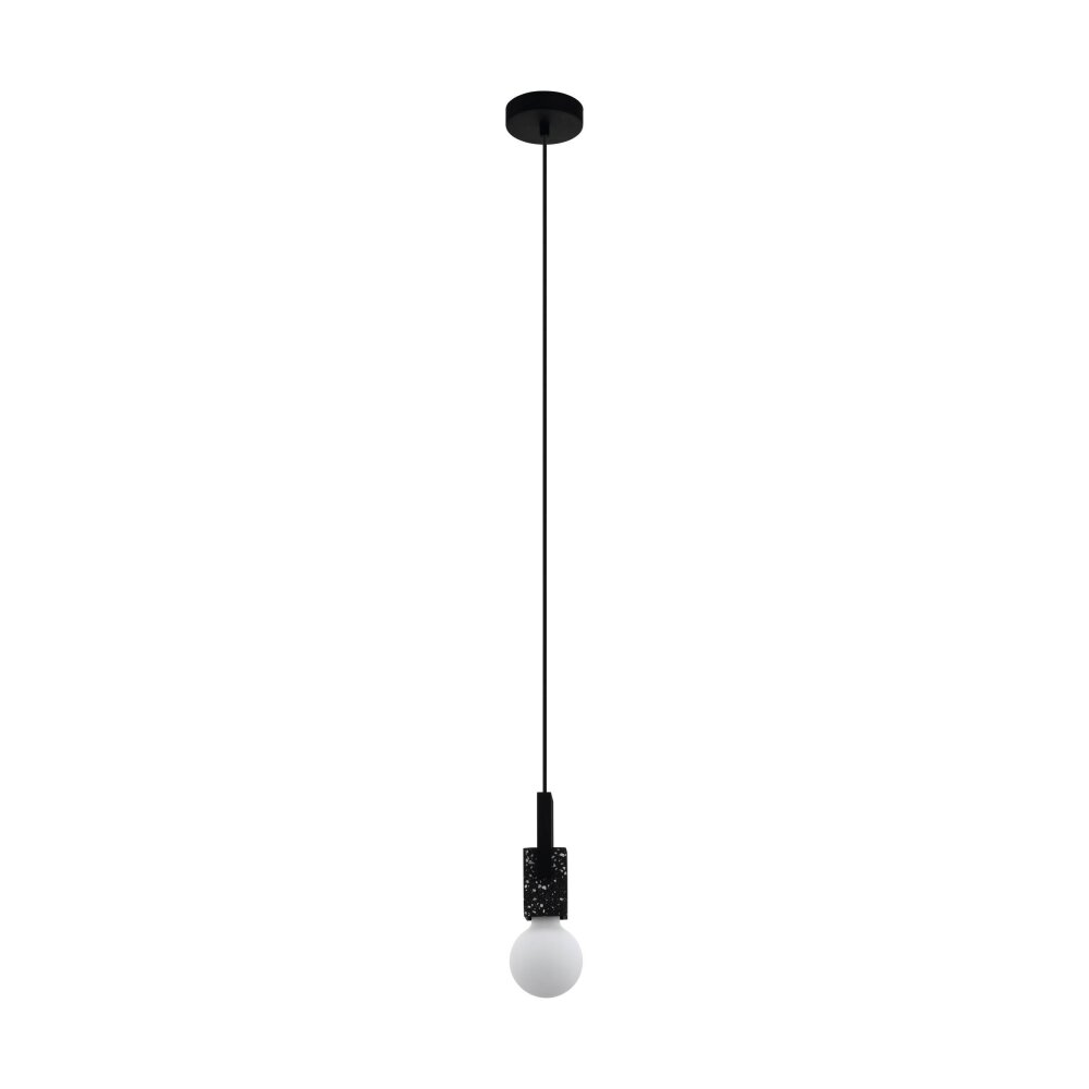 Eglo Leuchten LOBATIA Hängeleuchte Schwarz, 1-flammig main product photo