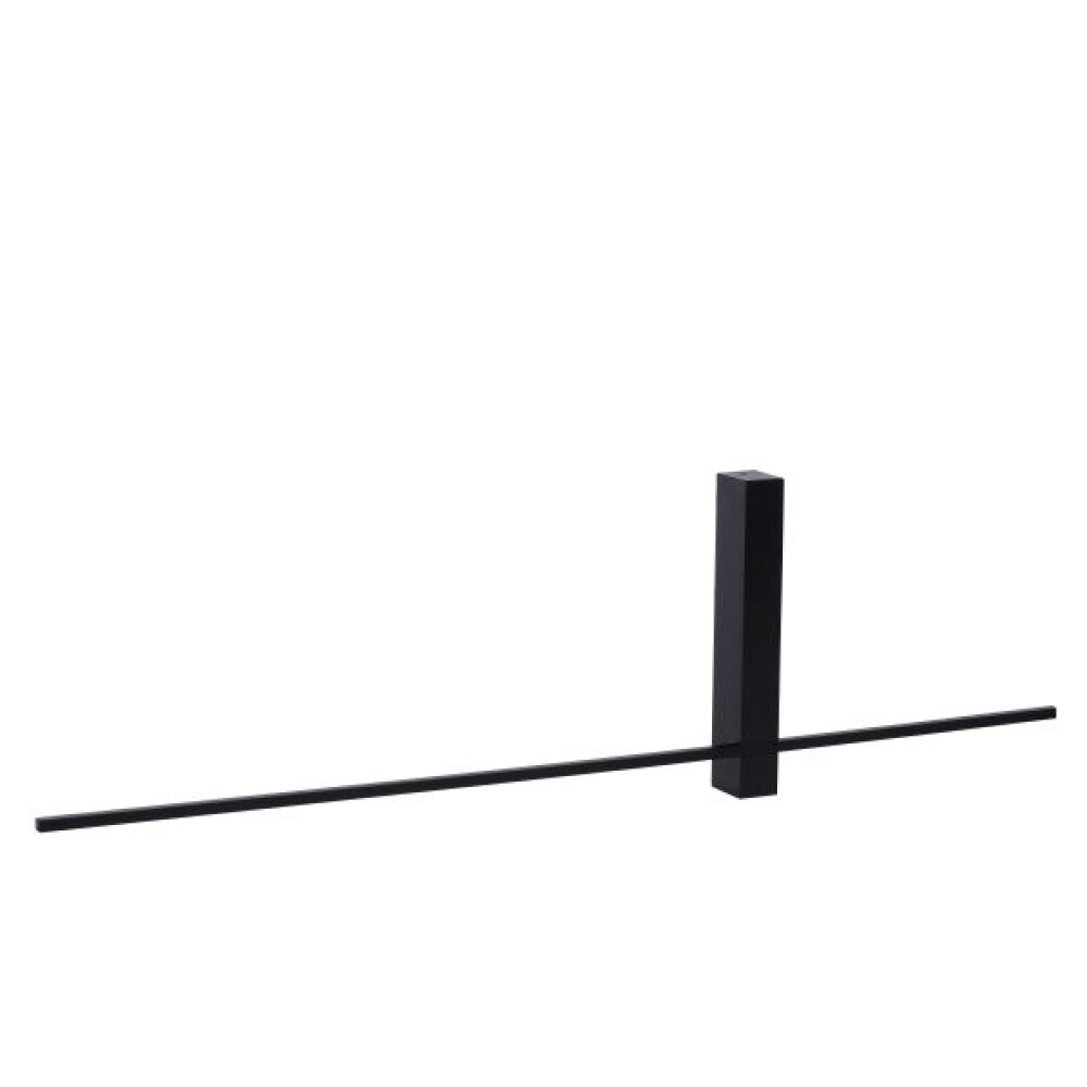 Lucide SEGIN Wandleuchte LED Schwarz, 1-flammig main product photo