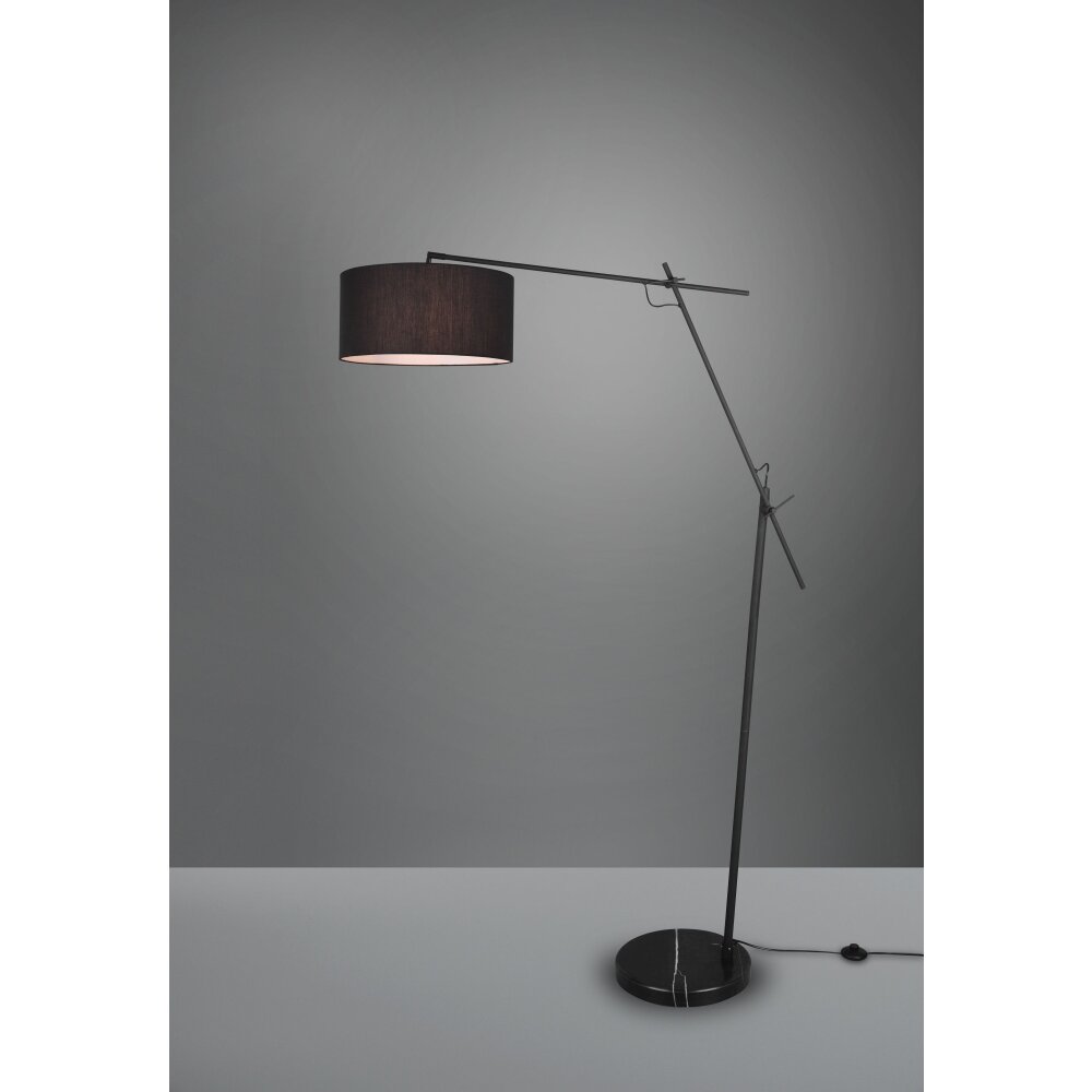 Trio Ponte Stehleuchte Schwarz, 1-flammig main product photo