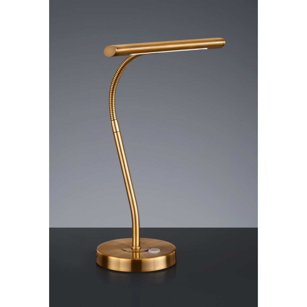 Trio Leuchten CURTIS Tischleuchte LED Messing, 1-flammig main product photo