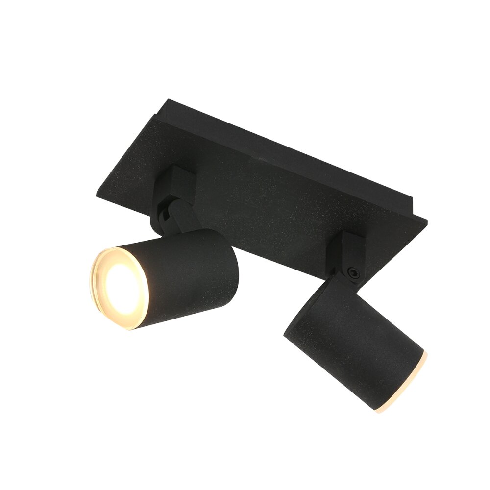 Steinhauer Points noirs Deckenleuchte LED Schwarz, 2-flammig main product photo