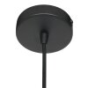 Steinhauer Aureole Pendelleuchte Schwarz, 1-flammig