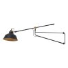 Steinhauer Wandleuchte Gold, Schwarz, 1-flammig