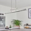 Barrud Pendelleuchte LED Silber, 1-flammig