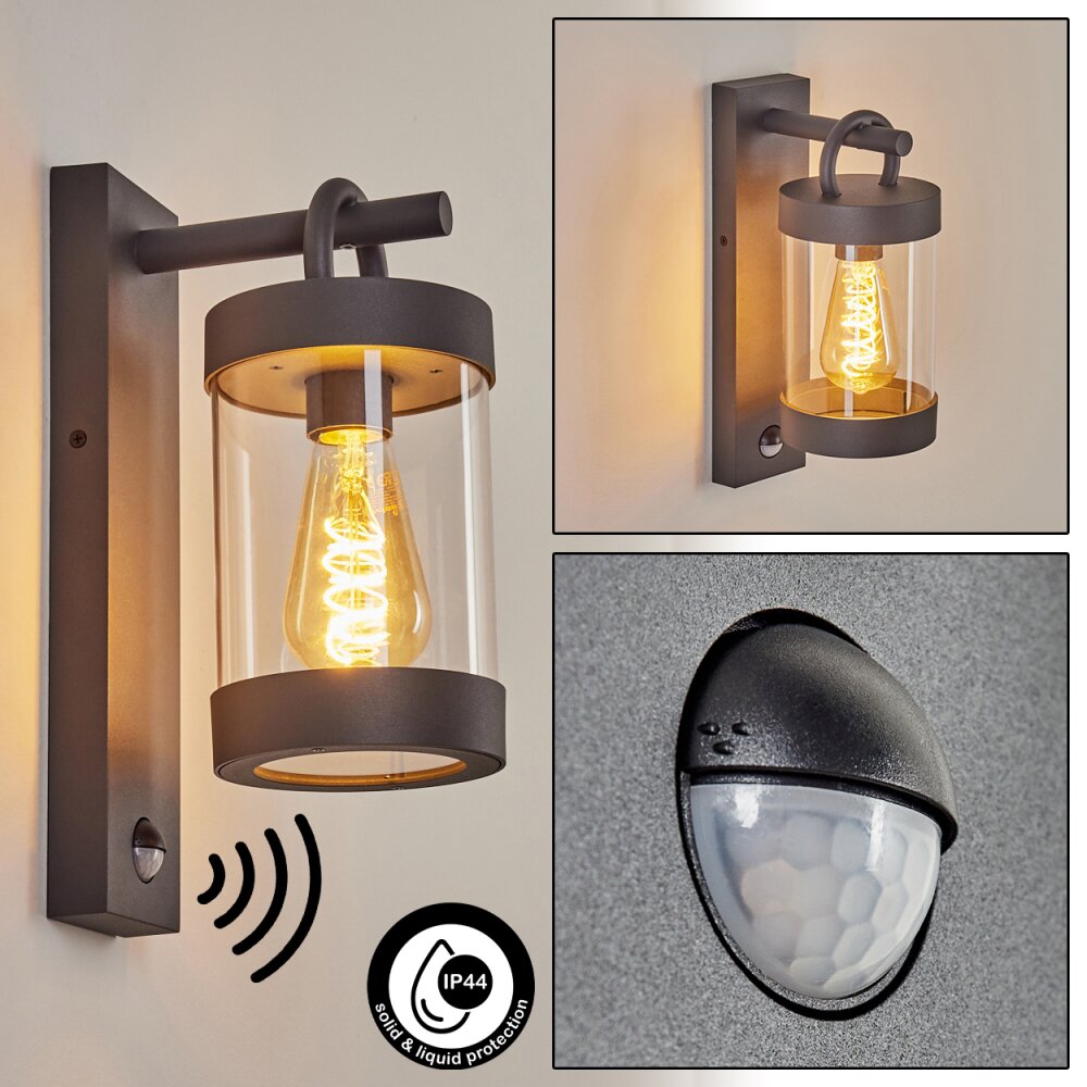 Fulham Außenwandleuchte Anthrazit, 1-flammig main product photo