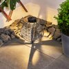 Mésan Solarleuchte LED Schwarz, Silber, 1-flammig