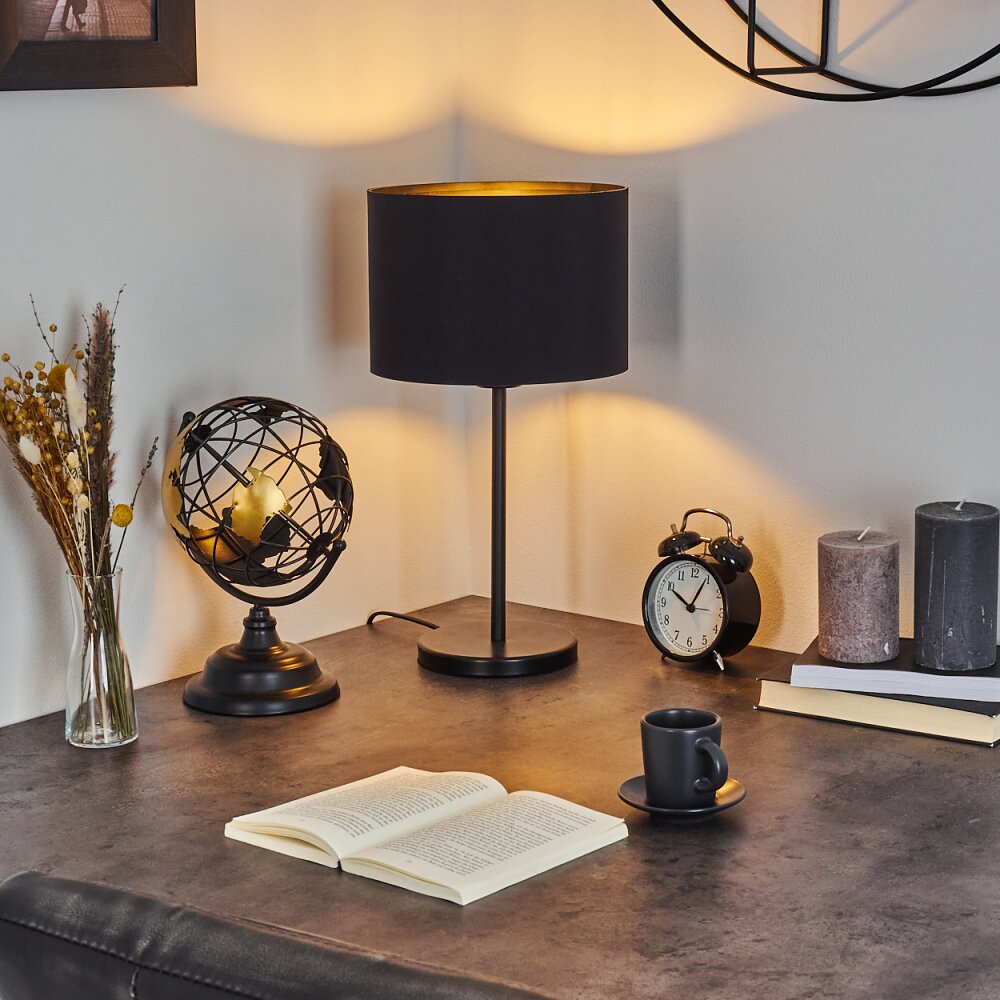 Elsa Tischleuchte Schwarz, 1-flammig main product photo