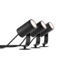 Philips Hue  Lily Gartenspot, 3er Basis-Set LED Schwarz, 1-flammig, Farbwechsler