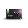 Philips Hue  Lily Gartenspot, 3er Basis-Set LED Schwarz, 1-flammig, Farbwechsler