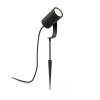 Philips Hue Lily Gartenspot Basis-Set LED Schwarz, 1-flammig, Farbwechsler