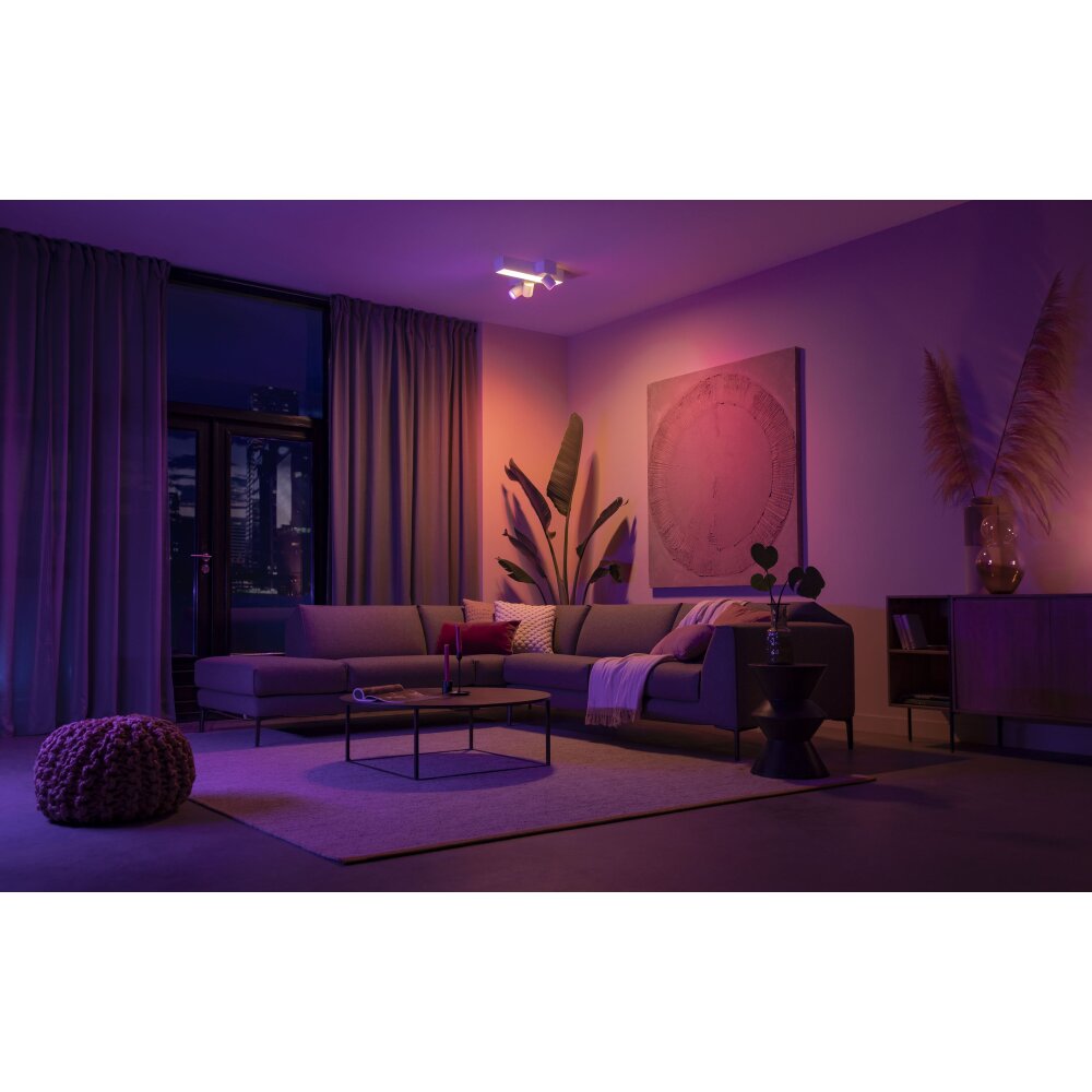 Philips HUE Centris Deckenleuchte LED Weiß, 3-flammig, Farbwechsler main product photo