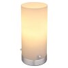 Globo CYLI Tischleuchte LED Nickel-Matt, 1-flammig