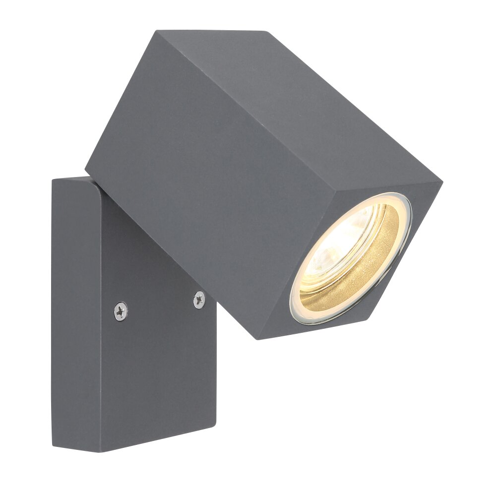 Globo VERONIKA Außenwandleuchte Anthrazit, 1-flammig main product photo