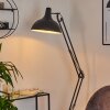 Hallsta Bogenlampe Chrom, Schwarz, 1-flammig