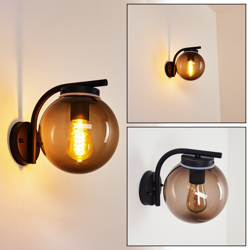 Rombotten Außenwandleuchte Schwarz, 1-flammig main product photo