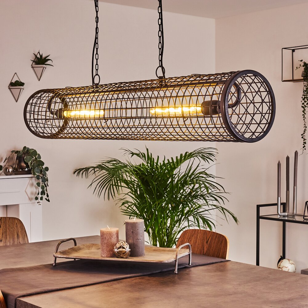 Gullvik Pendelleuchte Altsilber, 2-flammig main product photo