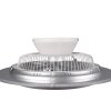 Reality Narvik Ventilator LED Chrom, 1-flammig, Fernbedienung