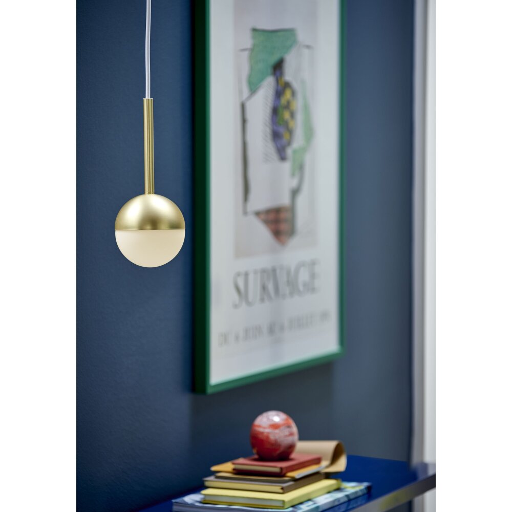 Nordlux CONTINA Pendelleuchte Messing, 1-flammig main product photo