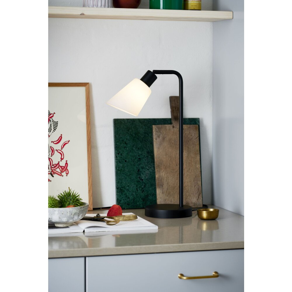 Nordlux MOLLI Tischleuchte Schwarz, 1-flammig main product photo