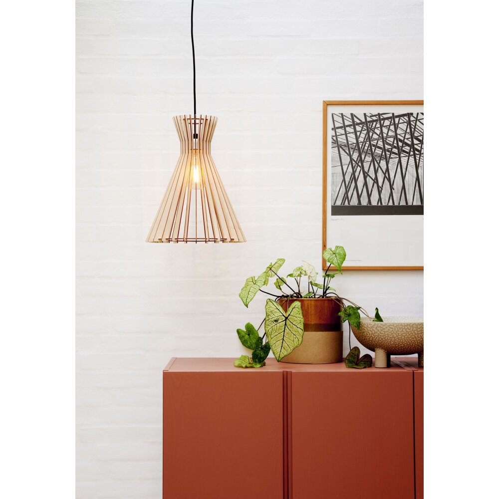 Nordlux GROA Pendelleuchte Schwarz, 1-flammig main product photo